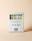 Halo Variety Glass Straw Set