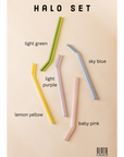 Bundle - Halo Straws and Amber Stackables (Set of 4)