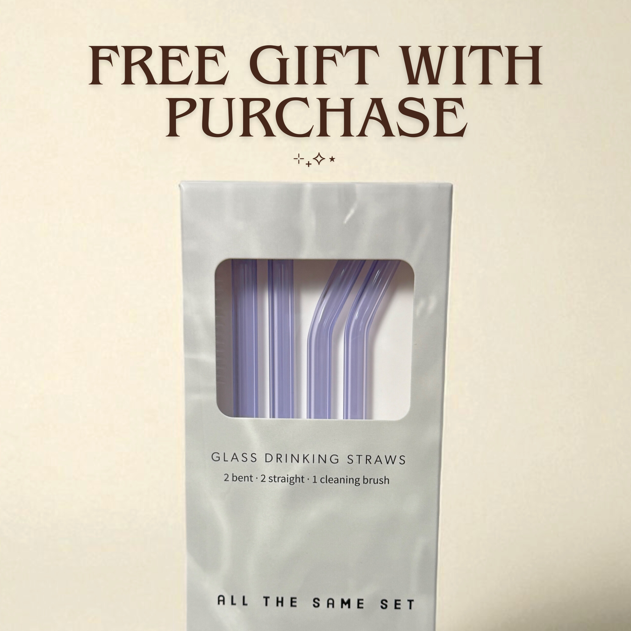 Free 4 Pack- Light Purple