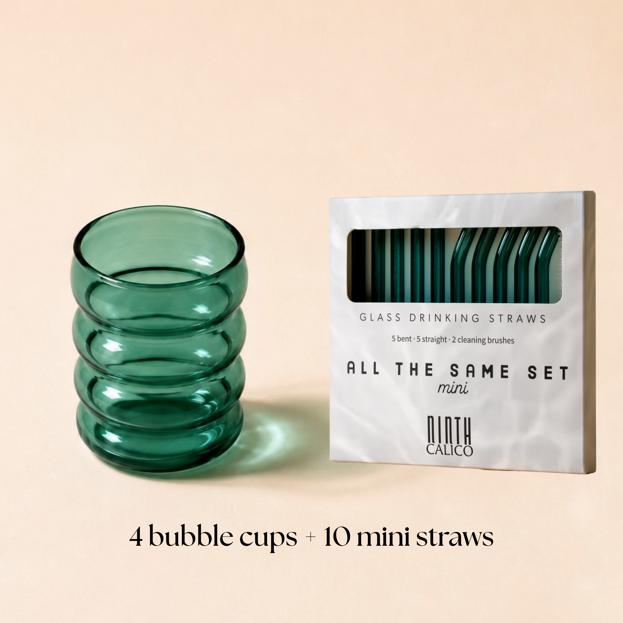 Bubble Glasses (Forest Green)