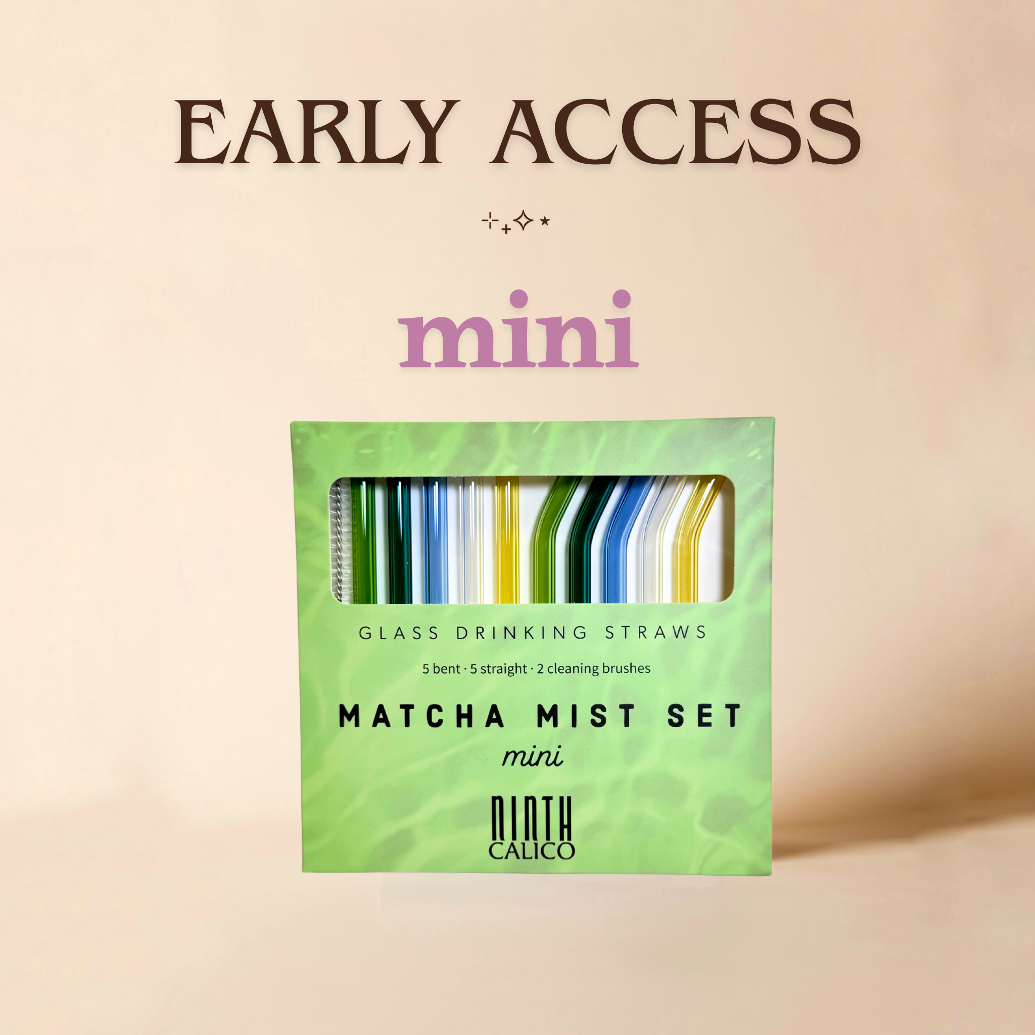 Ocean Eyes & Matcha Mist & Desert Set - Bundle