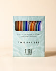 Twilight Variety Glass Straw Set