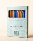 Twilight Variety Glass Straw Set