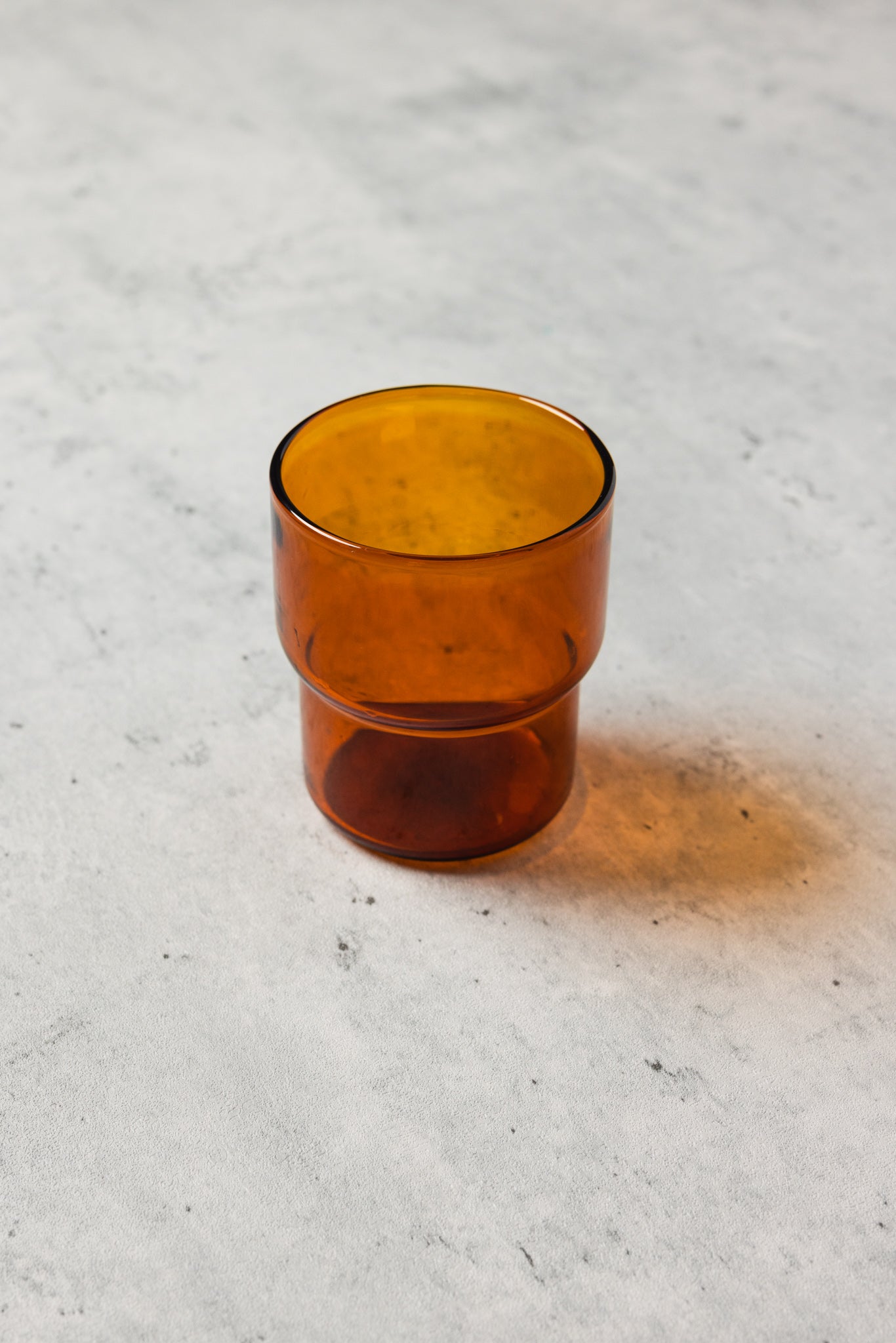 Stackable Colorful Glasses (Amber)