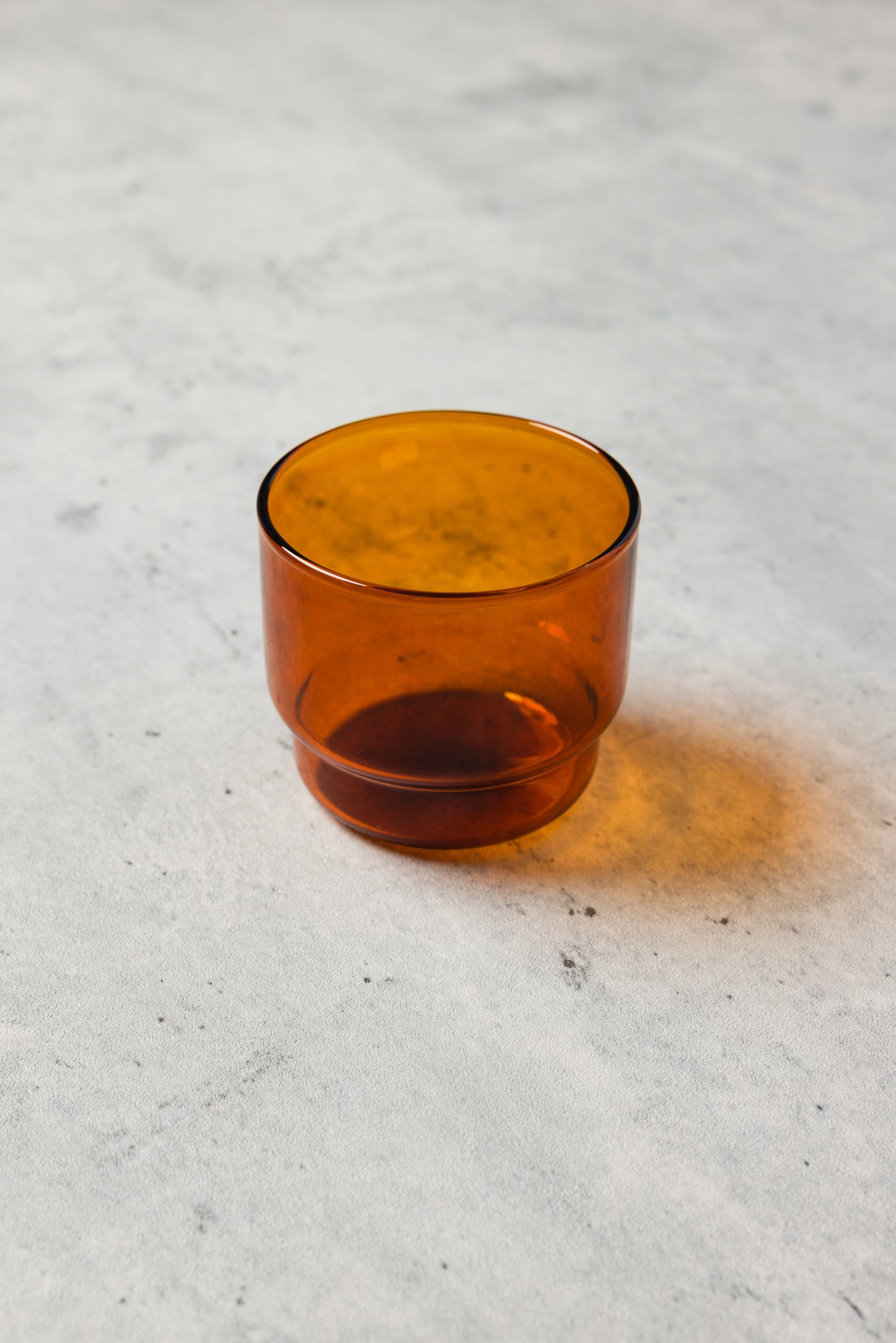 Stackable Colorful Glasses (Amber)