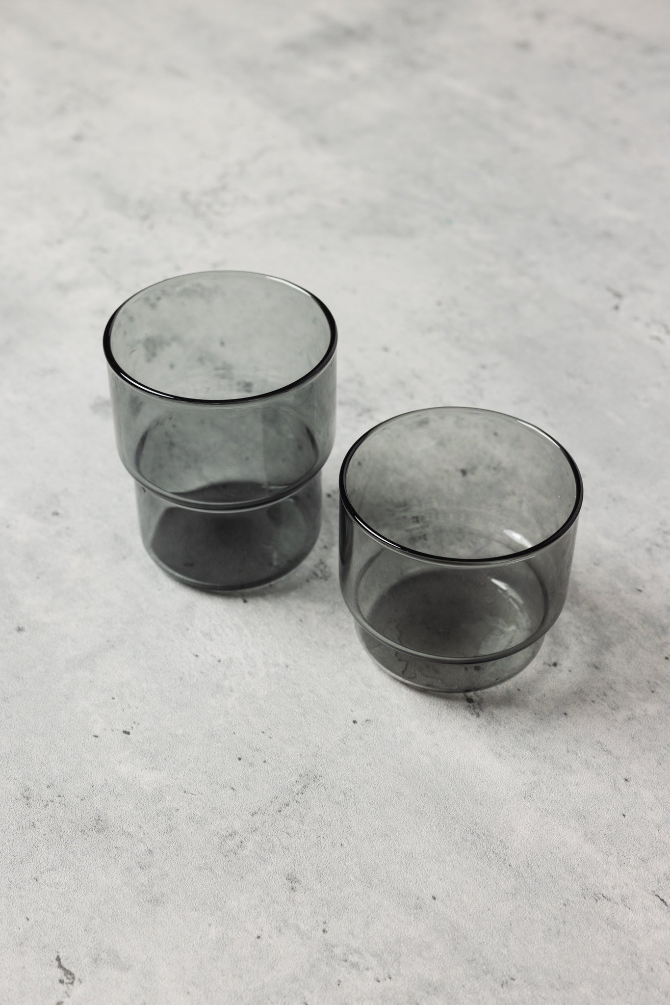 Stackable Colorful Glasses (Amber)