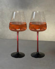 Ruby Wine Glasses