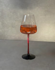 Ruby Wine Glasses